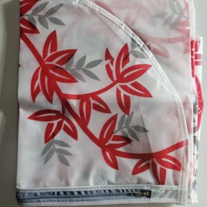Pokrowiec na ubrania z zamkiem błyskawicznym 60x135 cm